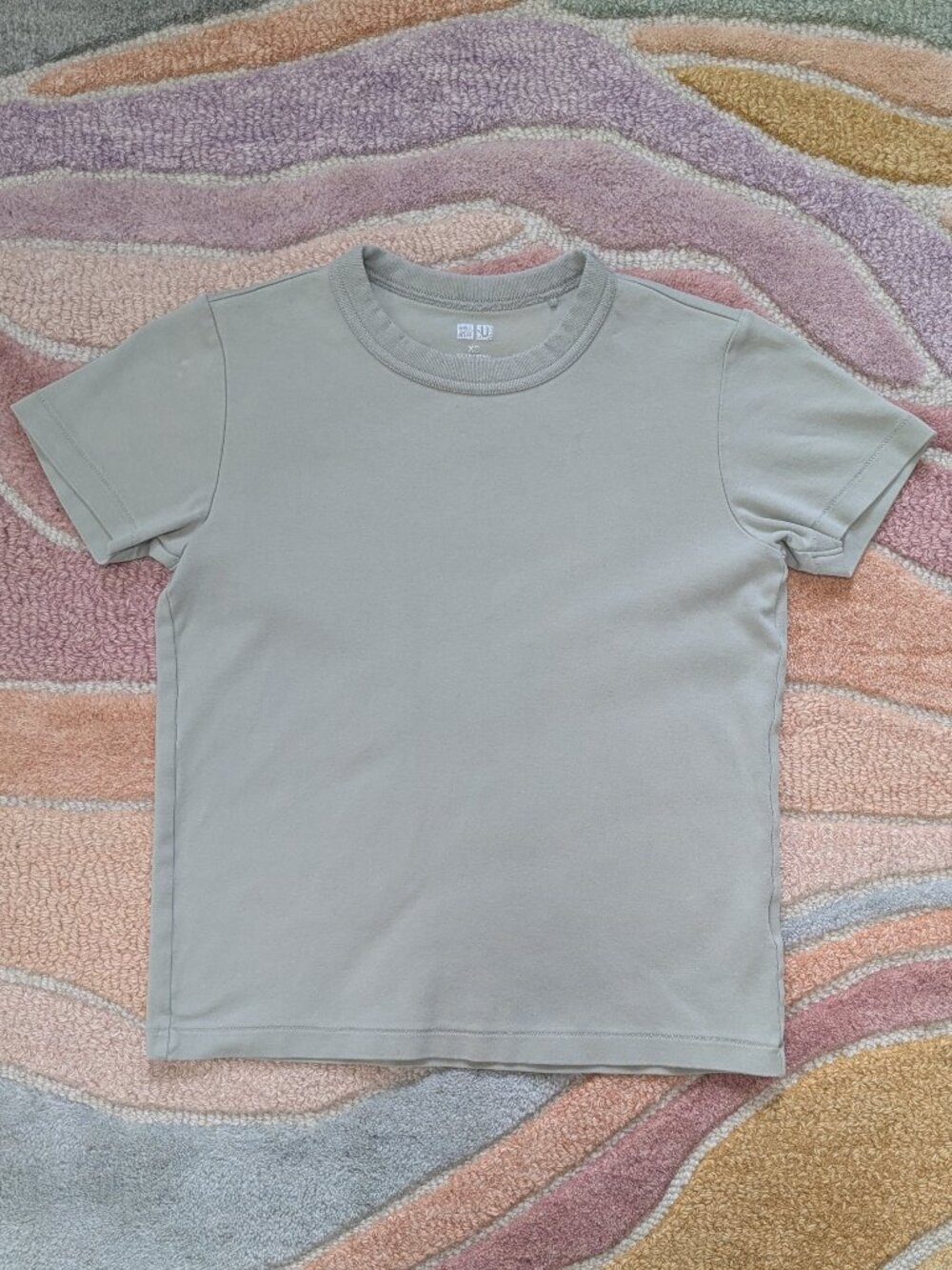 UNIQLO Women's Green T-shirt 100% Cotton